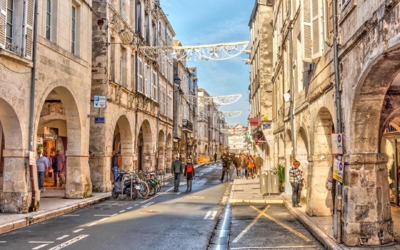 Blue Studio Cosy Et Calme Proche Du Centre Avec Tv Et Wifi La Rochelle  Exteriör bild