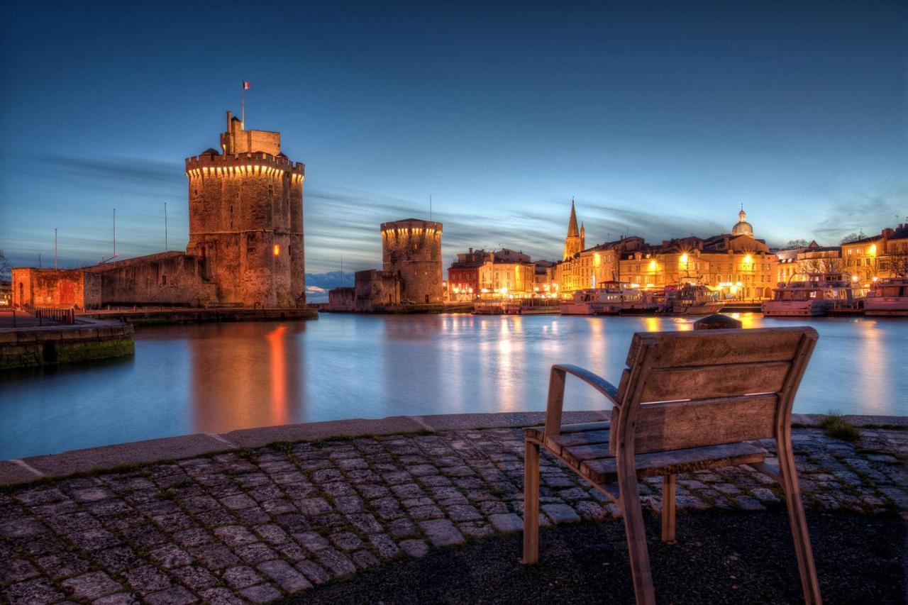 Blue Studio Cosy Et Calme Proche Du Centre Avec Tv Et Wifi La Rochelle  Exteriör bild